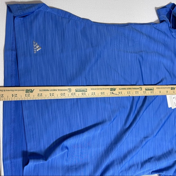 NWT adidas golf shirt short sleeve v neck size small - Picture 6 of 6